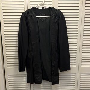 Outbrook black leather jacket for Women
